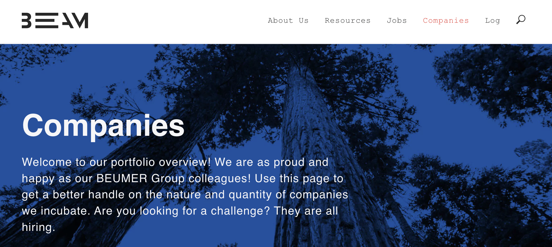 Beam’s portfolio companies